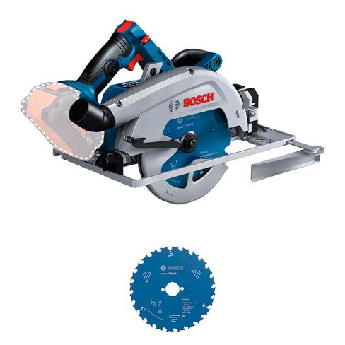 Sierra Circular Bosch GKS 18V-68 GC 1800W 18V SB, con disco