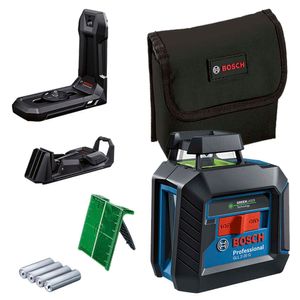 Nivel láser verde de líneas cruzadas Bosch GLL 2-20G 10m