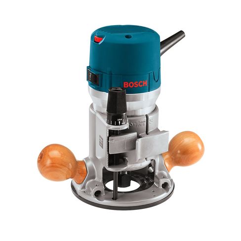 Fresadora Bosch 1617 EVS 110V con 2 pinzas 1/4" y 1/2"