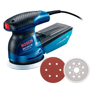 Lijadora Roto orbital Bosch GEX 125-1 AE 250W 110V disco de lija