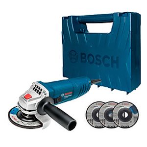Mini Pulidora angular Bosch GWS 850110V 850W 3 discos y maletín