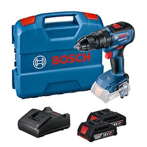 Taladro percutor ½" Bosch GSB 18V-50 2 baterías y maletín