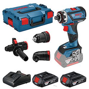 Taladro atornillador Bosch GSR 18V-60 FC 18V 2 baterías y maletín