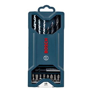 Set Puntas y Brocas Bosch Mini X-Line 15 und.