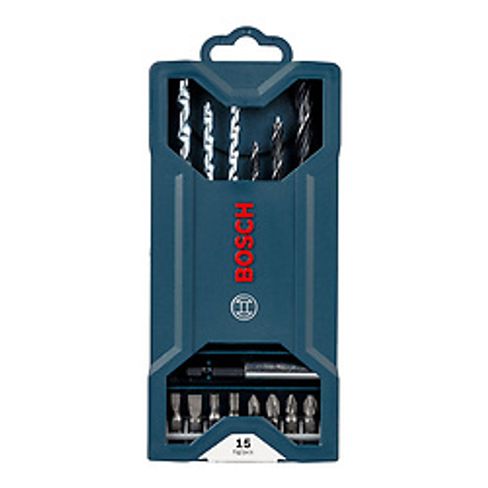 Set Puntas y Brocas Bosch Mini X-Line 15 und.
