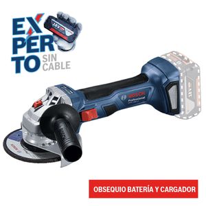 Pulidora inalámbrica Bosch GWS 180-LI, 18V SB