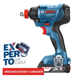 Llave de impacto Bosch GDX 180-LI 18V 2 baterías y maletín